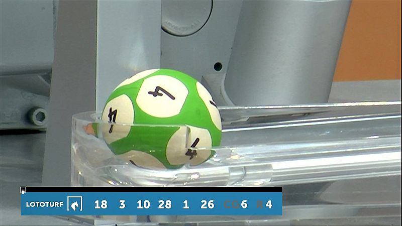 Sorteo de la Lotería Lototurf del 09/06/2024 - Ver ahora