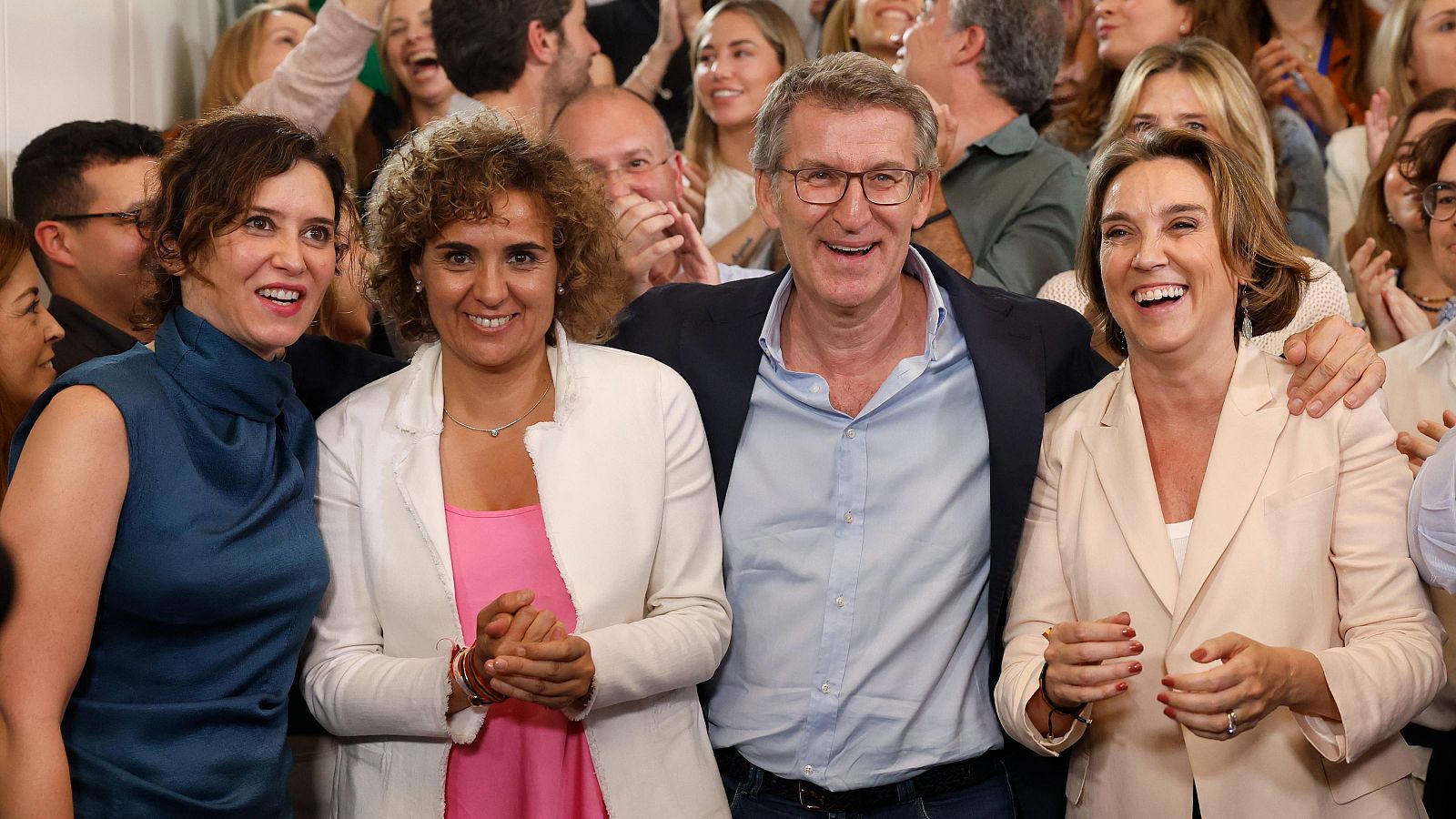 Elecciones europeas 2024 | Feijóo señala que el PP es el "único partido nacional que ha subido": "Estamos ante un nuevo ciclo" - Especiales informativos | Ver