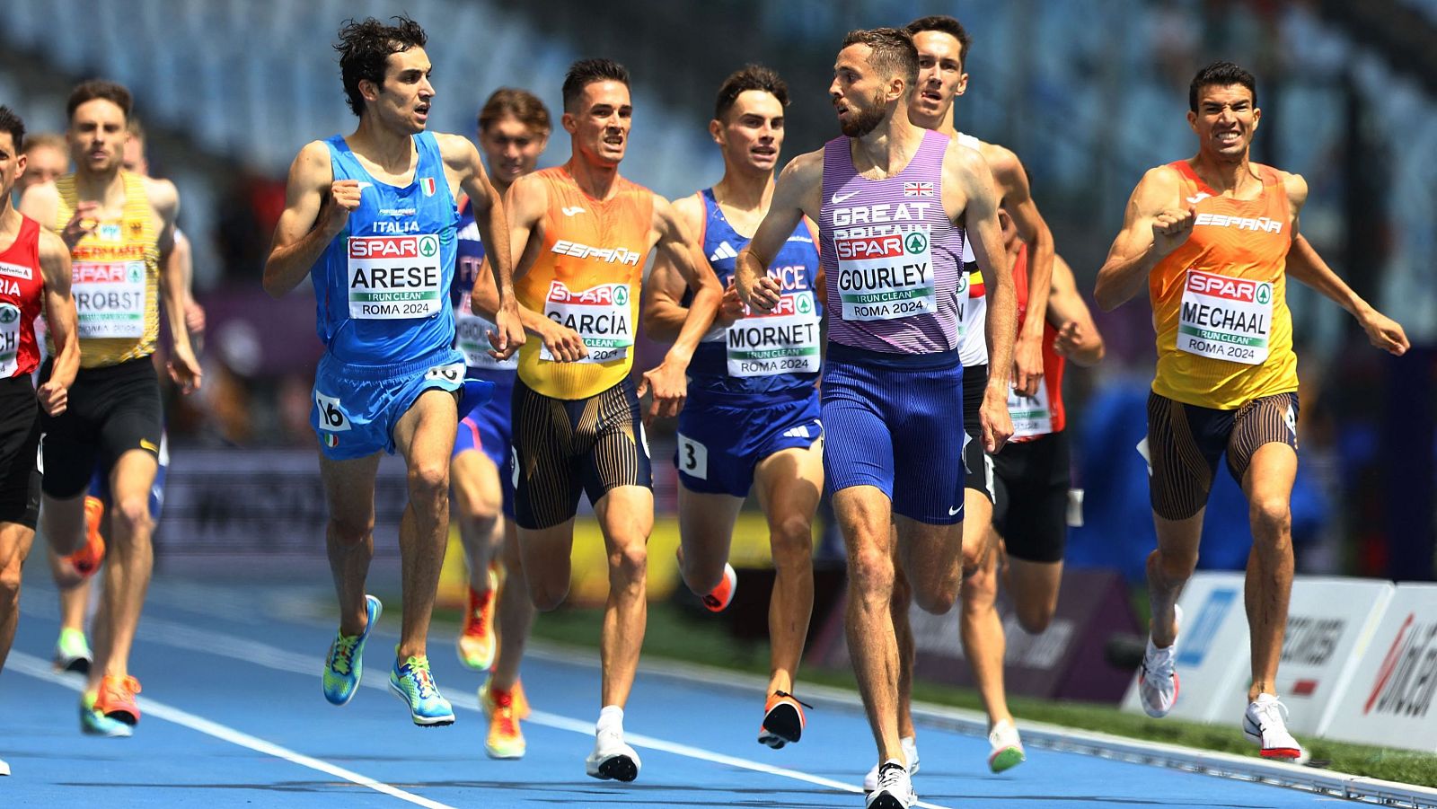 Europeo de Roma 2024: Mechaal, sufriendo a la final de los 1.500 - Atletismo | Ver