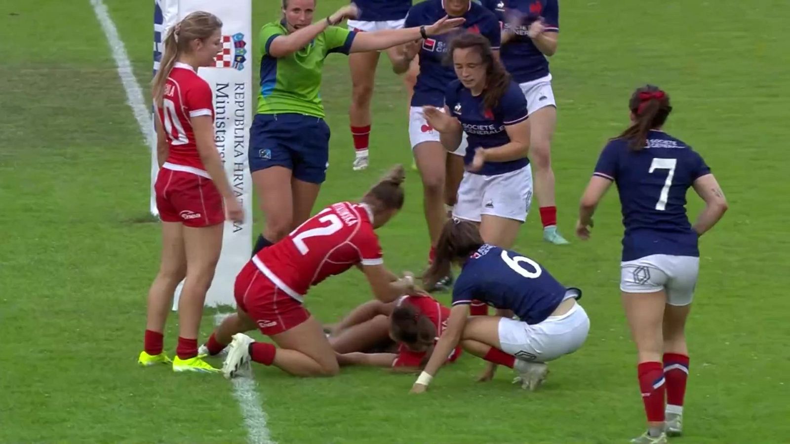 Rugby - Sevens Championship Series. Final Femenina: Francia - Polonia - ver ahora