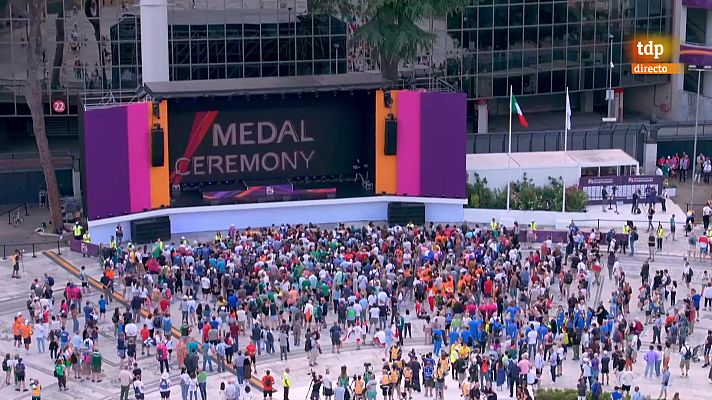 Atletismo - Campeonato de Europa al aire libre. Sesión vespertina - Entrega de medallas