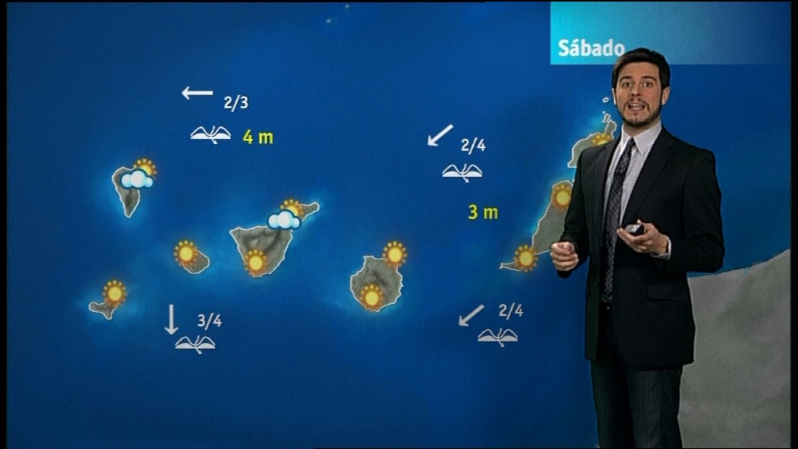 El tiempo en Canarias - 15/12/12 | Ver
