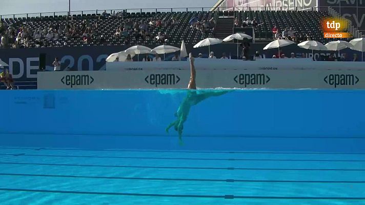Natación - Natación artística - Campeonato de Europa. Final solo técnico femenino y masculino