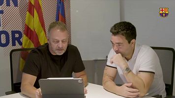 Flick ya est� preparando la pr�xima temporada con el FC Barcelona