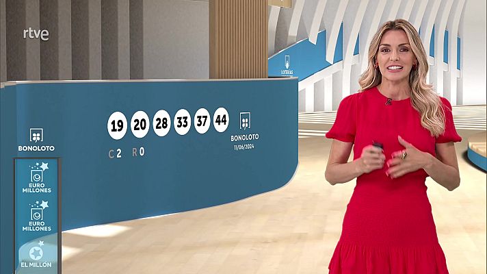 Loterías - Sorteo de la Bonoloto y Euromillones del 11/06/2024