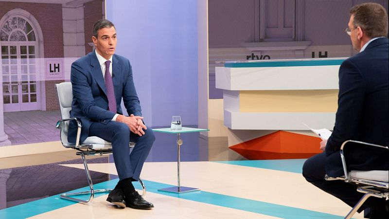 Sánchez: "La máquina del fango tiene una sede social, la Comunidad de Madrid" - La hora de La 1 | Ver