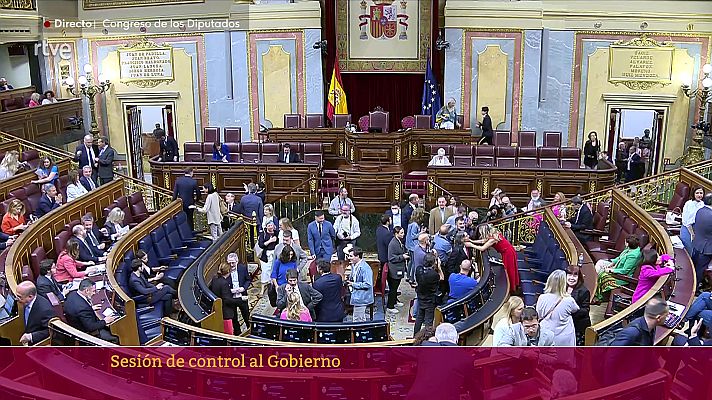 Especiales informativos - Sesión de control al Gobierno