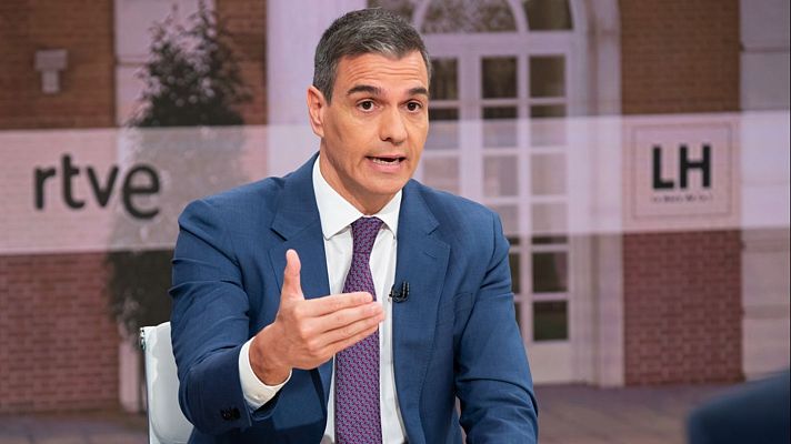 La hora de La 1 - Entrevista íntegra al presidente del Gobierno, Pedro Sánchez, tras las elecciones europeas