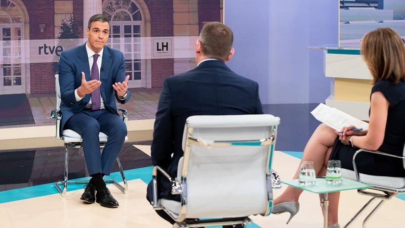 Sánchez asegura que el Gobierno prorrogará la rebaja del IVA de los alimentos - La hora de La 1 | Ver