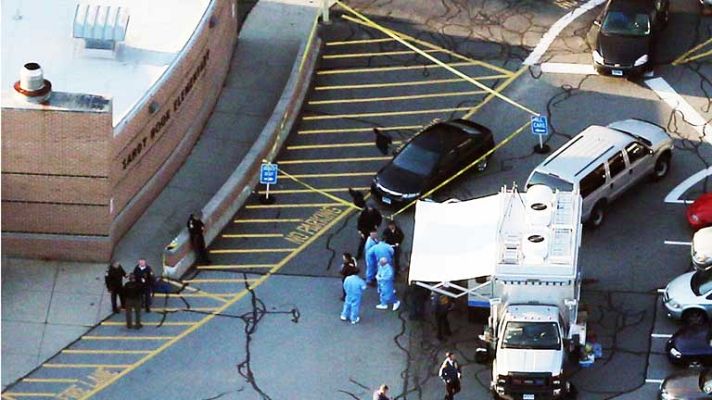 Telediario 1 - Pruebas del tiroteo de Newtown