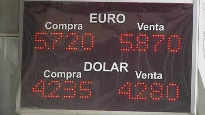 Telediario 1 - Deuda externa Argentina