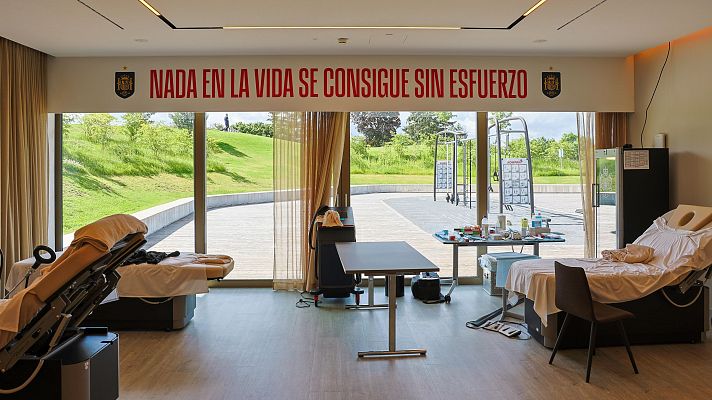 Telediario 1 - Así son los detalles del hotel de la selección española en la Eurocopa de Alemania 2024