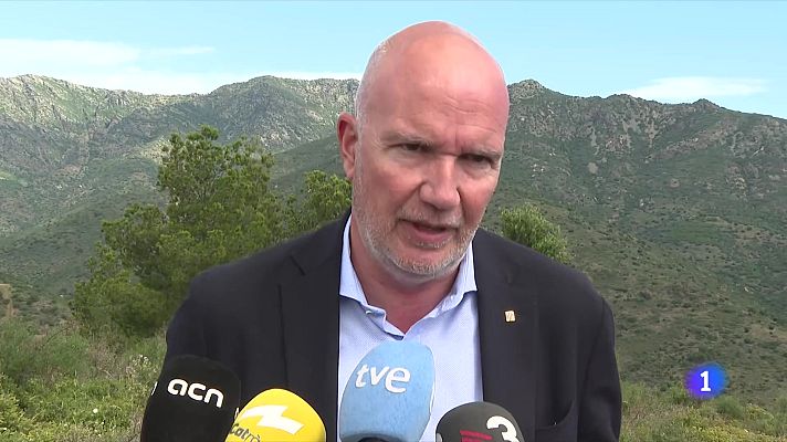 L'Informatiu - La Generalitat fa actuacions de prevenció d'incendis en punts estratègics com a la muntanya de Colera