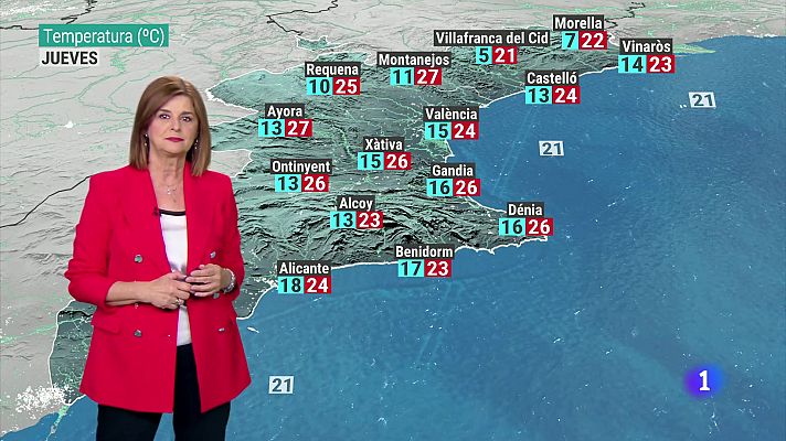 L'informatiu - Comunitat Valenciana - El tiempo en la Comunitat Valenciana - 12/06/2024