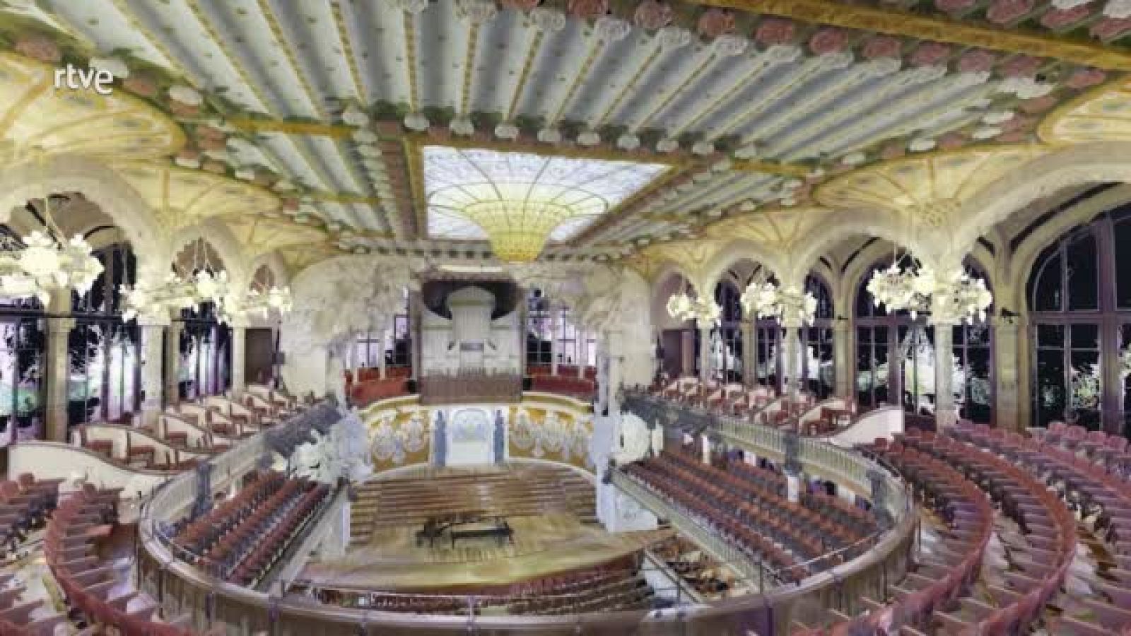 Escáner del Palau de la Música Catalana - Los pilares del tiempo | Ver
