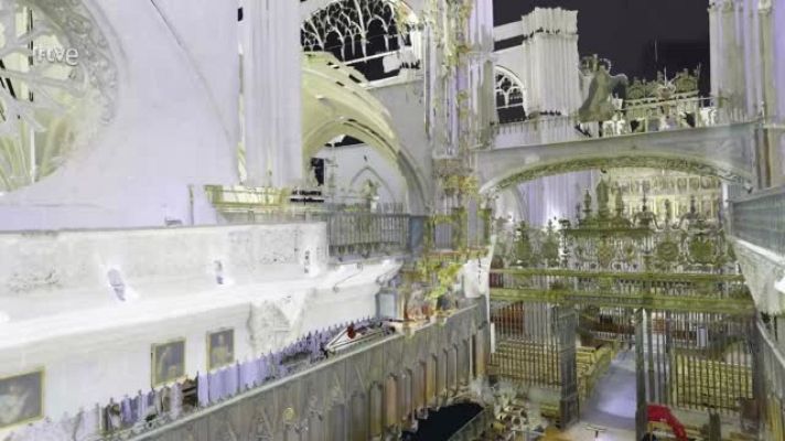 Los pilares del tiempo - Escáner de la Catedral de Palencia