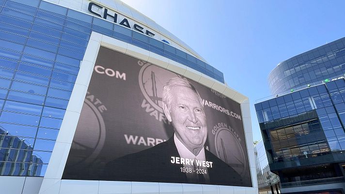 Telediario 2 - Fallece Jerry West, el icono de la NBA que es la imagen de su logo