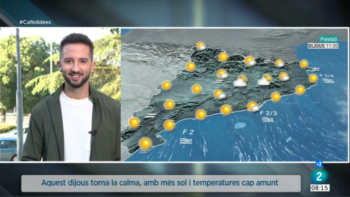 El temps - Torna el sol i pugen les temperatures, després d'unes pluges molt beneficioses