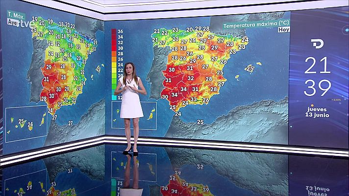 El tiempo - Intervalos de viento fuerte en Canarias