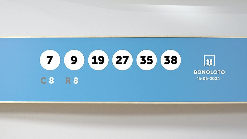 Sorteo de la Lotería Bonoloto del 13/06/2024 - Ver ahora
