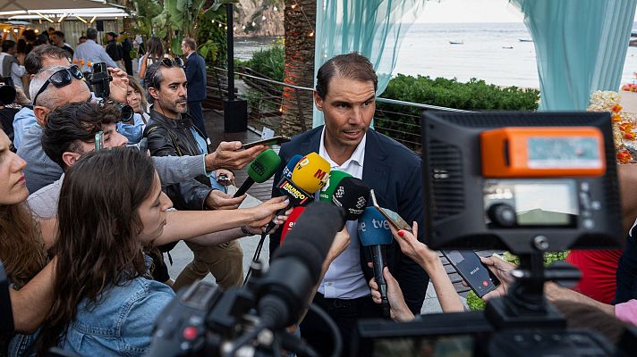 Telediario 2 - Nadal destaca el momento de Alcaraz y se preparará para ser "una buena pareja para él" en París 2024