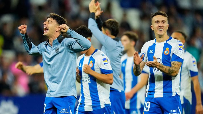 Resúmenes de LaLiga - Espanyol - Sporting: resumen del partido, semifinales play off de ascenso