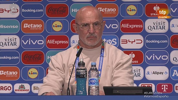Eurocopa - Rueda de prensa Selección española: Luis de La Fuente y Rodrigo