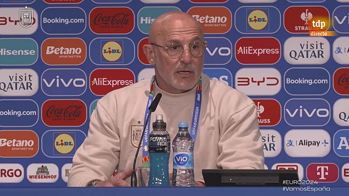 Eurocopa - Luis de la Fuente: “Laporte podría jugar ante Croacia, pero no vamos a arriesgar”