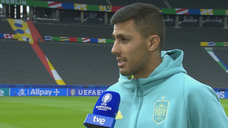 Rodri: "Tendremos que estar a un nivel alto para ganar a Croacia" - Eurocopa | Ver