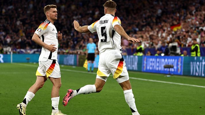  - Füllkrug marca un golazo que supone el 4-0, Alemania suma y sigue