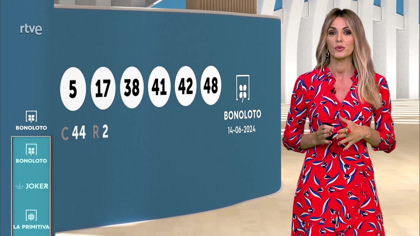 Sorteo de la Bonoloto y Euromillones del 14/06/2024 - ver ahora
