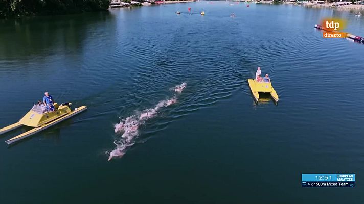 Natación - Campeonato de Europa Aguas abiertas. Final equipos