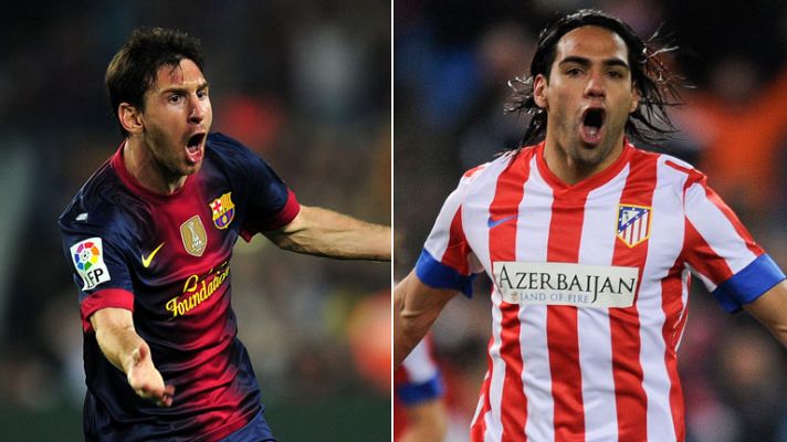 Telediario 1 - Duelo de pichichis en el Barça - Atlético