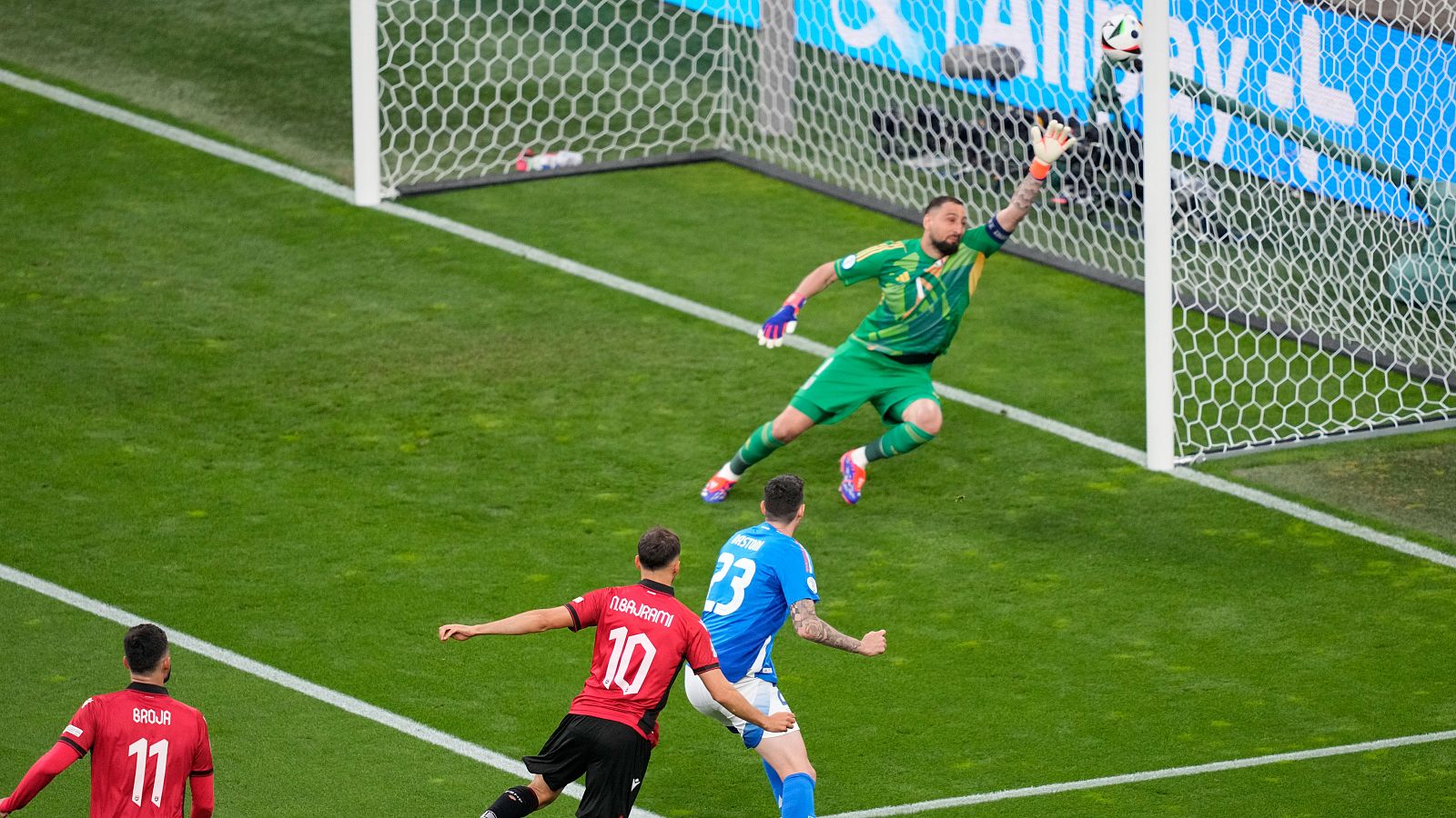Albania marca el gol más rápido de la historia de la Eurocopa ¡a los 23 segundos!