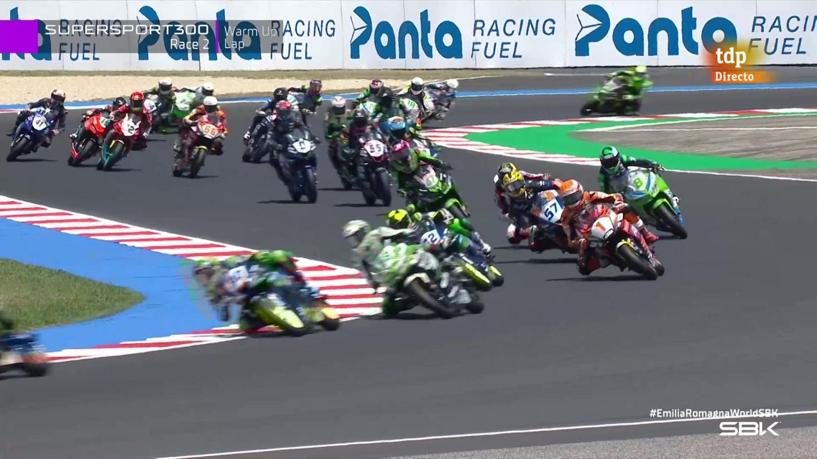 Superbike - Campeonato del Mundo. Circuito de Misano. WorldSSP300 2ª Carrera - ver ahora