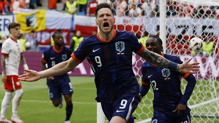 Eurocopa - Weghorst da la primera victoria a Países Bajos con un gol de 'puro nueve'