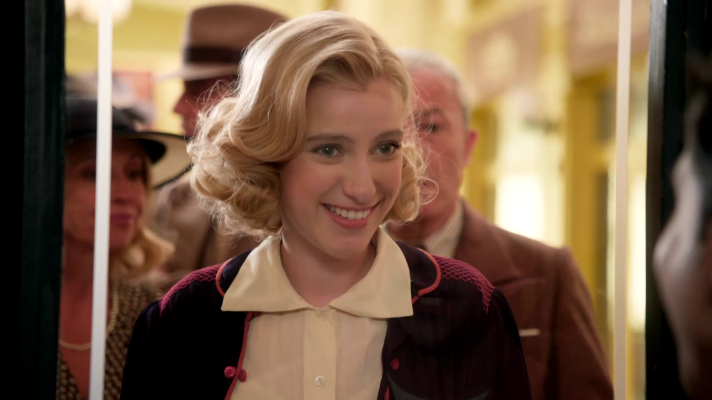 Salón de té La Moderna - Agustín y Laurita se conocen en la taquilla del cine