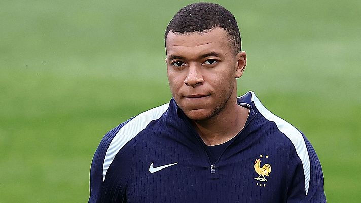 Telediario 1 - Eurocopa 2024: Mbappé ejerce de líder antes del debut de Francia ante Austria