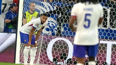 El fallo de Mbappé ante Austria que ni él mismo se podía creer