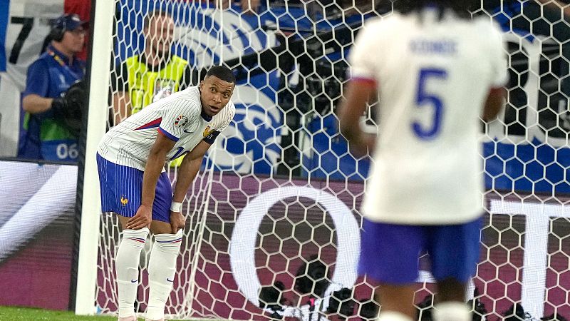 El error de Mbappe en la ocasión más clara frente a Austria - Eurocopa | Ver