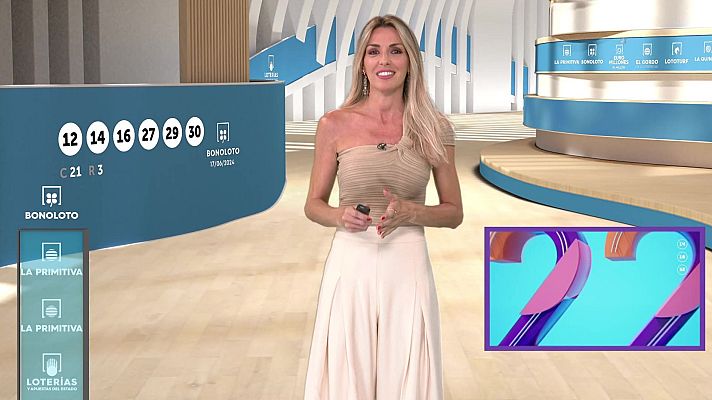 Loterías - Sorteo de la Bonoloto y Primitiva del 17/06/2024