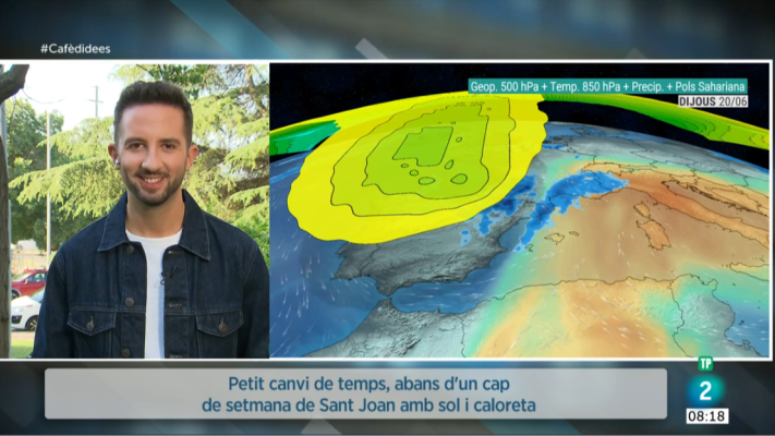 El temps - Dimarts estiuenc amb sol i més calor, però amb canvis a la vista