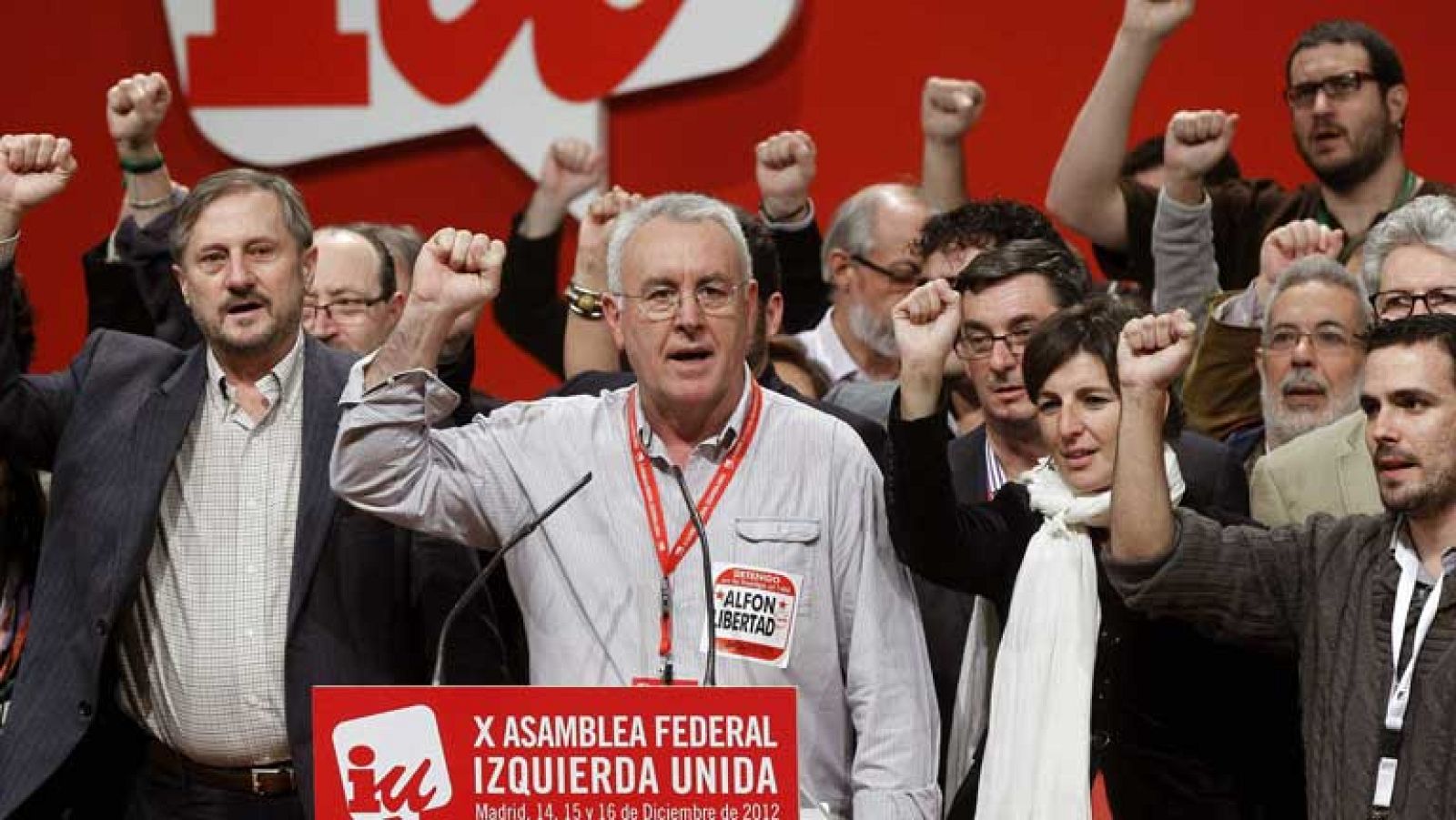 Cayo Lara reelegido como coordinador federal de IU