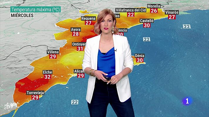 L'informatiu - Comunitat Valenciana - El tiempo en la Comunitat Valenciana - 18/06/2024