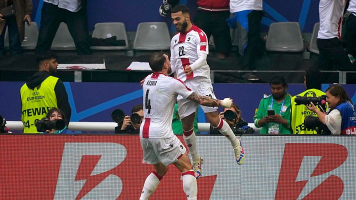 Eurocopa - Mikautadze logra el empate ante Turquía