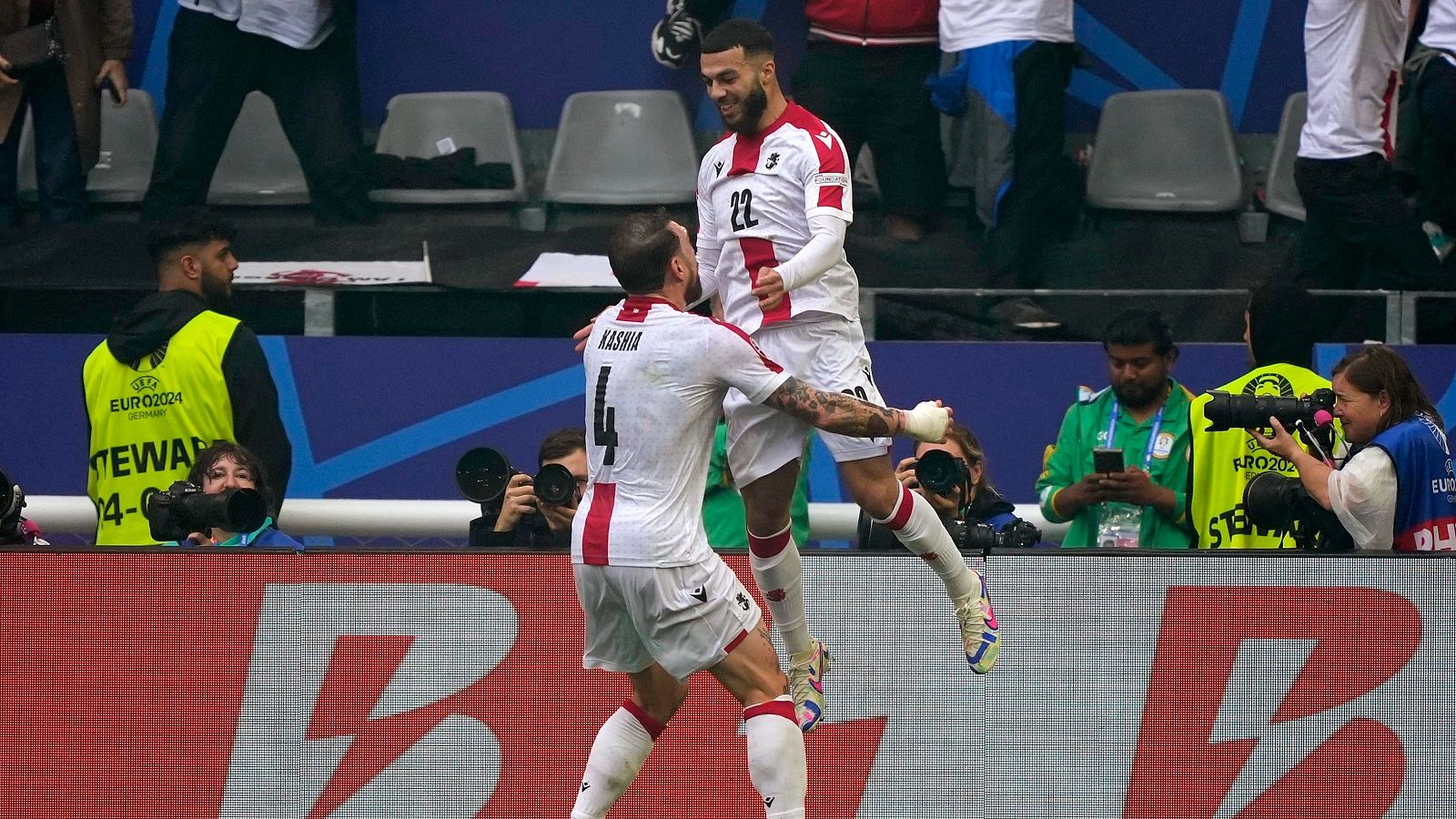 Gol de Mikautadze (31’) Turquía - Georgia (1-1) | Eurocopa 2024 - Eurocopa | Ver