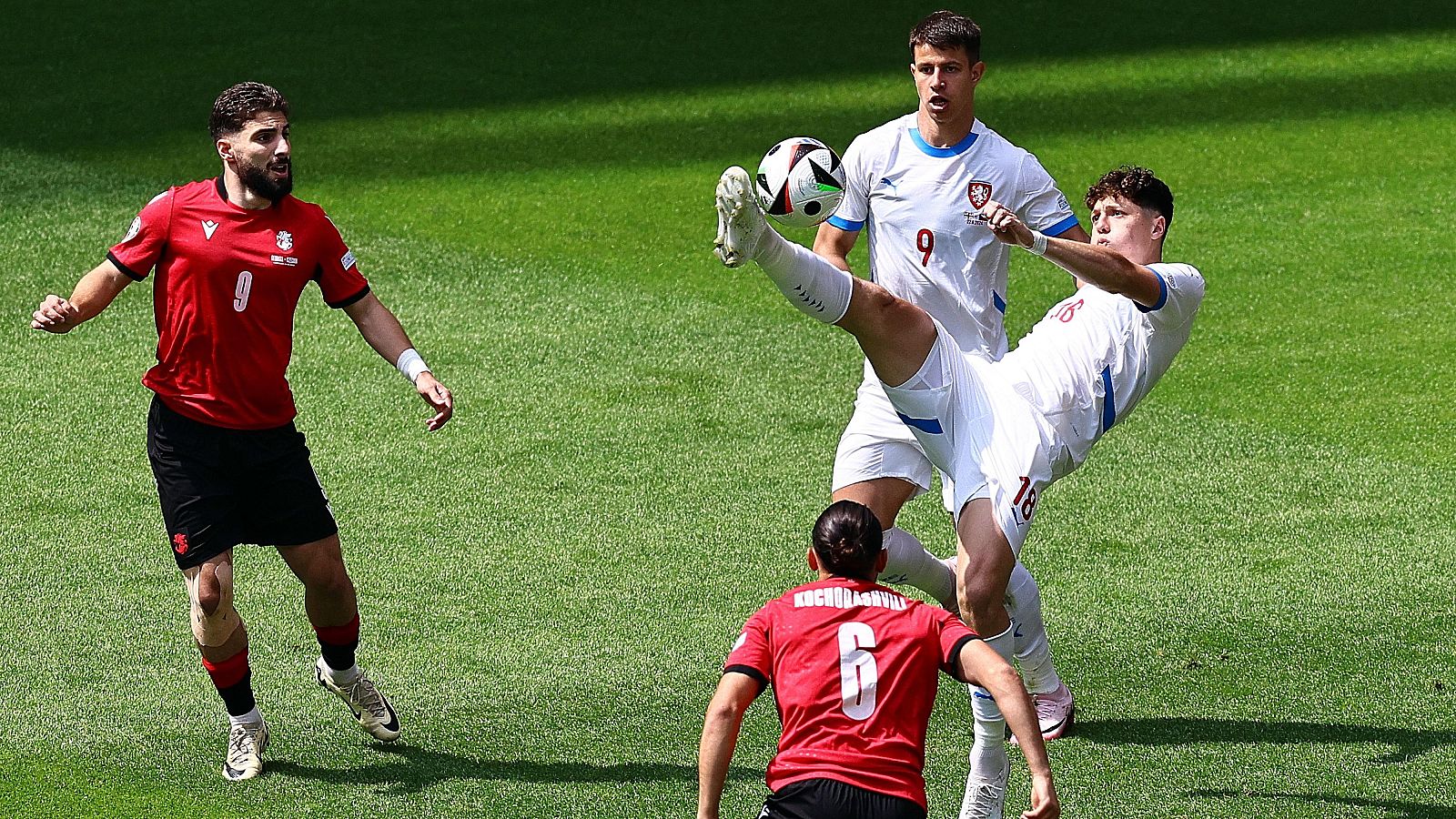 Georgia - Chequia: resumen | Grupo F - Eurocopa 2024