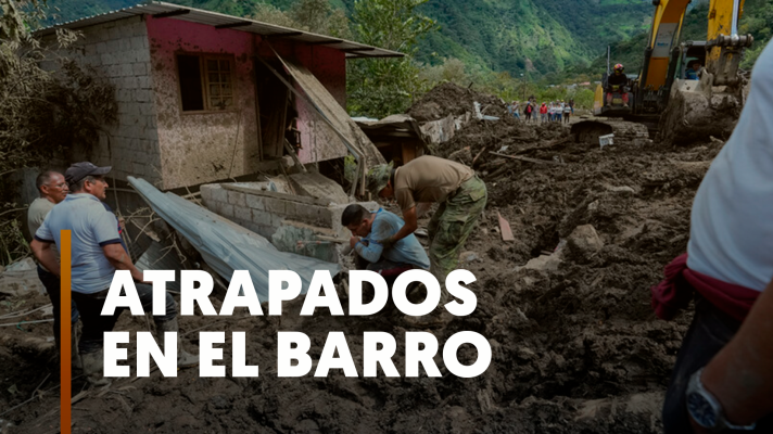 Modo Digital - Los deslizamientos de tierra provocados por las fuertes lluvias sepultan barios enteros en Ecuador