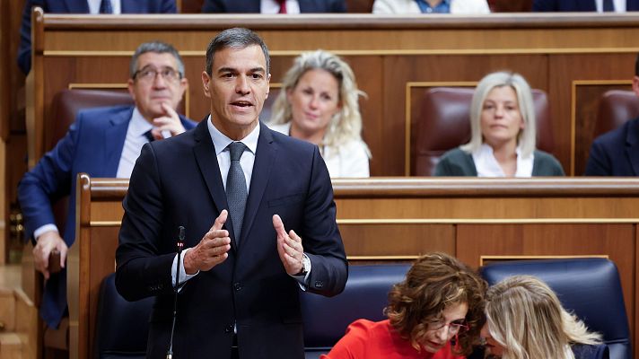 Informativo 24h - Sánchez anuncia que Bruselas ha sacado a España del procedimiento de déficit excesivo: "Estamos expandiendo la economía"