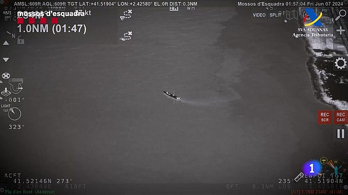 L'Informatiu - Haixix per via marítima: el 70% de l'haixix a Catalunya entra per mar